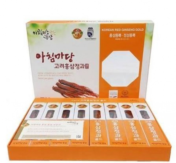 Sâm Tẩm Mật Ong Nguyên Củ Achimadang Hàn Quốc Hộp 8 Củ Chính Hãng